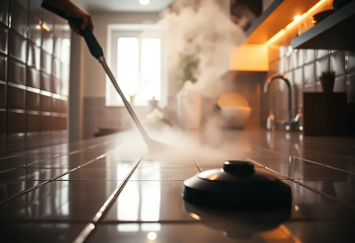 How To Steam Clean Tile And Grout